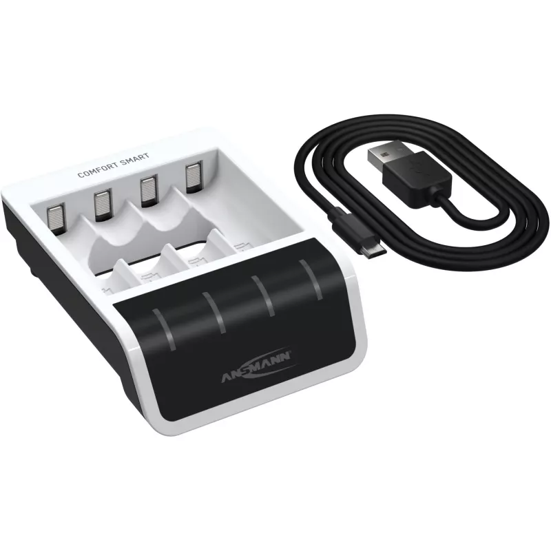 Φορτιστής μπαταρίας Ansmann Comfort Smart οικιακός μπαταρίας USB