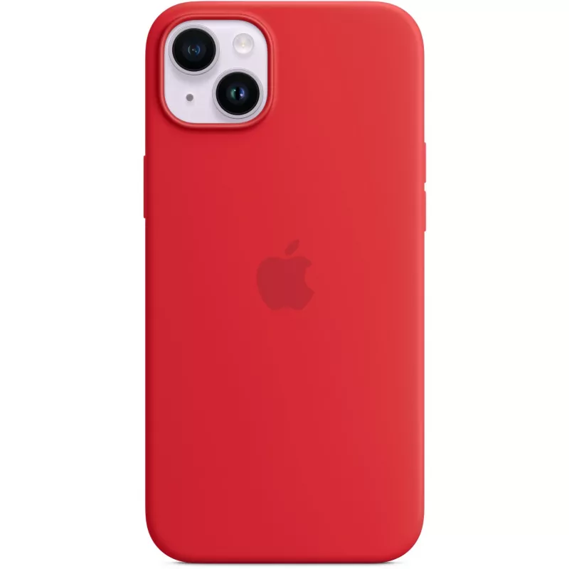 Apple iPhone 14 Plus Θήκη Σιλικόνης με MagSafe – (PRODUCT)RED