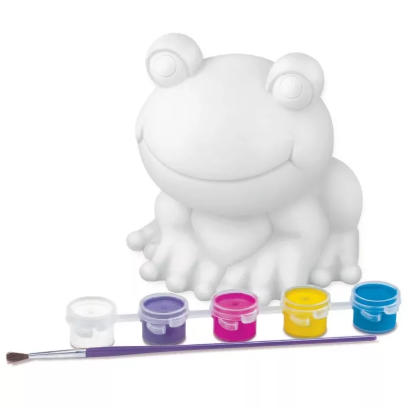 Terracotta Garden Frog Δημιουργικό Σετ από 4m – Μοντέλο 4782, Σετ Κατασκευής με Πηλό