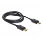 Καλώδιο DisplayPort DeLOCK 82585 2m μαύρο