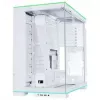 Lian Li O11 Dynamic EVO RGB Κουτί PC Bundle + HydroShift II LCD-S 360TL AiO - Λευκό