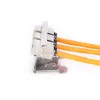 Adapter Digitus AN-25183 για 3x Keystone-Modul ανοξείδωτο ατσάλι