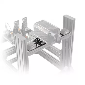 Βάση στήριξης Asetek SimSports 460×120×5 mm, ατσάλι, μαύρο