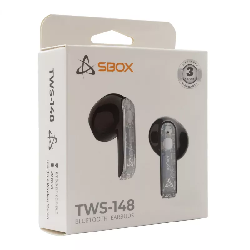 Ακουστικά SBOX EB-TWS148 μαύρα