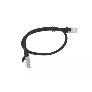 LANBERG PCU6-10CC-0050-BK Καλώδιο patch RJ45 Κατ. 6 UTP 0,5 m μαύρο