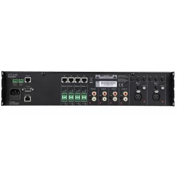 AUDAC MTX48 ενισχυτής ήχου οικιακής χρήσης μαύρο 80 dB SNR 20-20000 Hz
