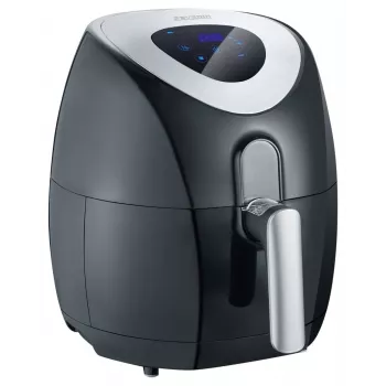 Severin 2430 Single 3,2 L αυτόνομη 1500 W φριτέζα αέρα μαύρο, ανοξείδωτο ατσάλι