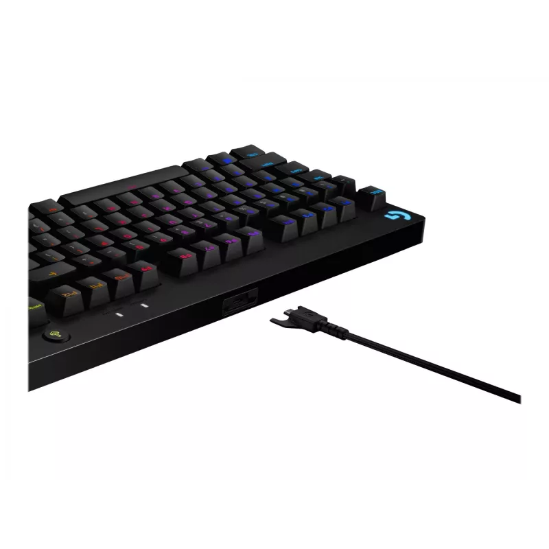 Logitech G PRO Gaming Πληκτρολόγιο - Πληκτρολόγιο - QWERTY - Ισπανικό - μαύρο (920-010593)