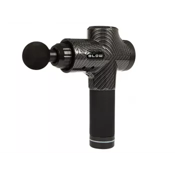 BLOW Wave 4000 44-340# πιστόλι μασάζ, 30 ταχύτητες, 10 εξαρτήματα, 100 W, οθόνη αφής LCD, USB-C, μαύρο