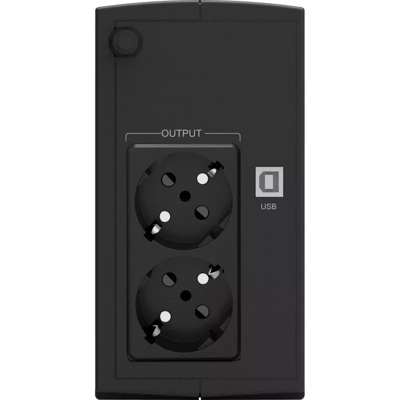 PowerWalker Basic VI 850 SB Line-Interactive 850VA 2AC-Outputs Tower μαύρο UPS (Σύστημα αδιάλειπτης παροχής ισχύος) (10121067)