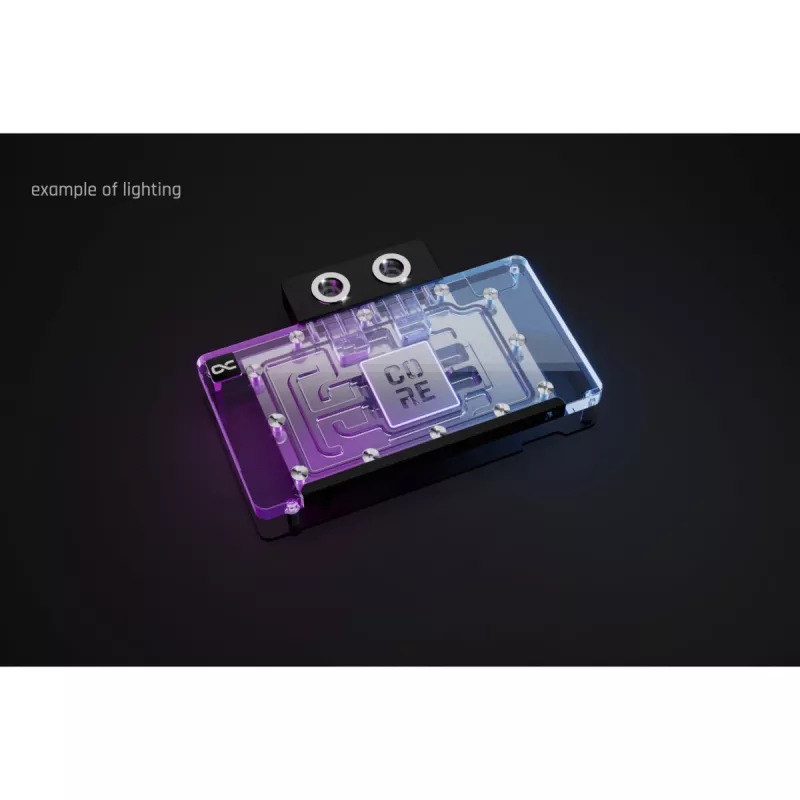 Υδρόψυκτρο κάρτας γραφικών Alphacool RTX 5080 Phoenix Διαφανές Ασημί με Backplate