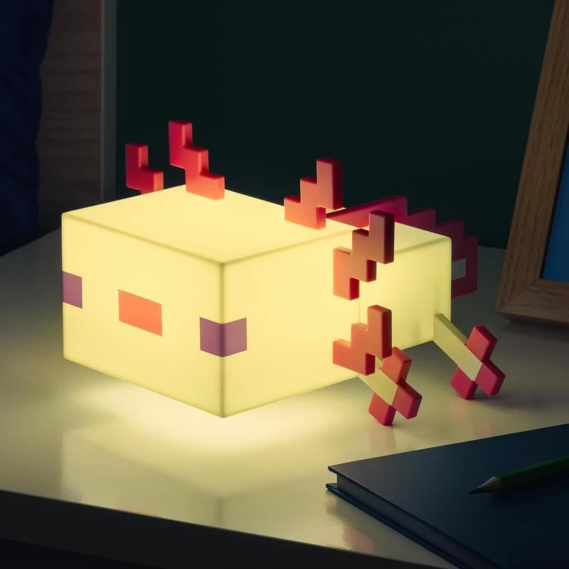 Paladone Minecraft Axolotl φως