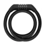Κλειδαριά καλωδίου Xiaomi BHR6751GL για πατίνι, μήκος 1,2 m, διάμετρος 1,2 cm, κλειδαριά με συνδυασμό, μαύρο