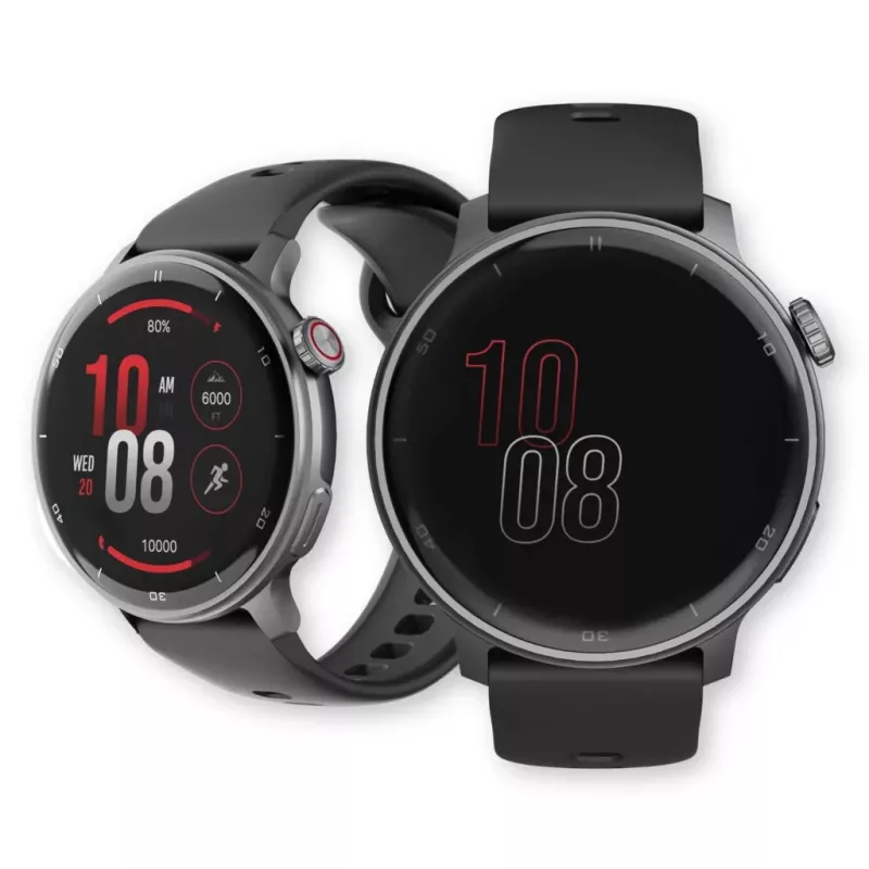 Smartwatch Stelio STSWA101BK Activ GPS 46mm Μαύρο
