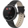 Έξυπνο ρολόι Denver SWC-342B, οθόνη αφής IPS 3,05 cm (1,2") 240 x 240 pixel, Bluetooth, μαύρο