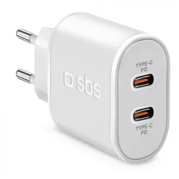 SBS TETRPD20CCW φορτιστής για φορητές συσκευές λευκό εσωτερικού χώρου (TETRPD20CCW)