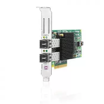 HPE - 82E - Προσαρμογέας host bus - PCIe 2.0 x4 / PCIe x8 Low-Profile - 8Gb Fibre Channel x 2