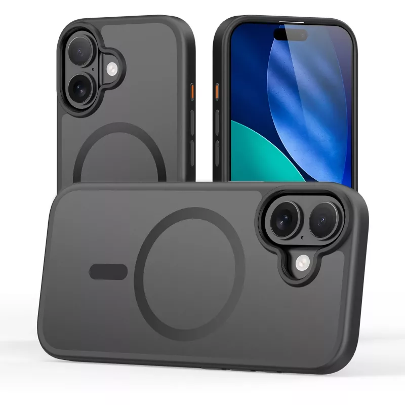nevox StyleShell Invisio - iPhone 17 6.3 συμβατό με MagSafe Μαύρο (2542)