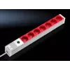 Rittal - καλώδιο επέκτασης (Rack - rack-montierbar) - 7 αρσενικά βύσματα (7240.260)
