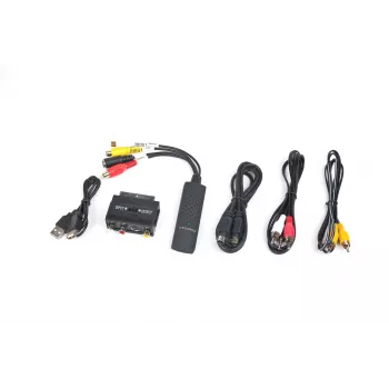 Gembird UVG-002 Συσκευή λήψης ήχου/βίντεο (Composite Video/Stereo RCA/SCART-S-Video, USB 3.0)