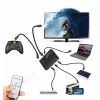 Διακόπτης HDMI MEDIA-TECH MT5207, 5x εισόδους HDMI, 1x έξοδο HDMI, μαύρο