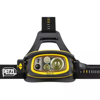 Φακός κεφαλής Petzl Duo S Μαύρο Κίτρινο