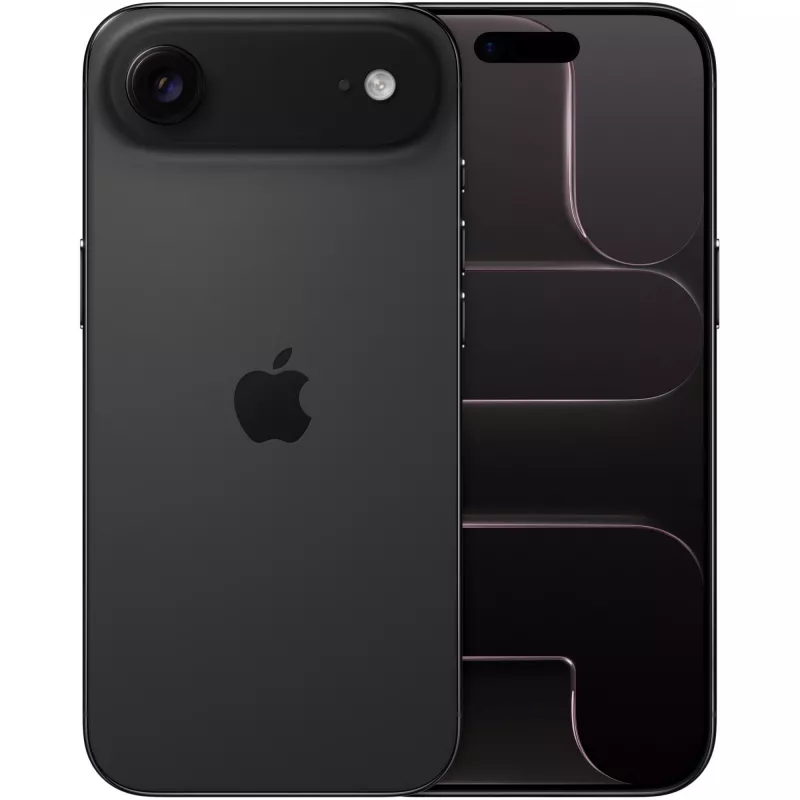 Κινητό τηλέφωνο 5G Apple iPhone Air 256 GB, οθόνη OLED 120 Hz 6,5", διπλή SIM, iOS 26, USB Type-C, μαύρο (Space Black)