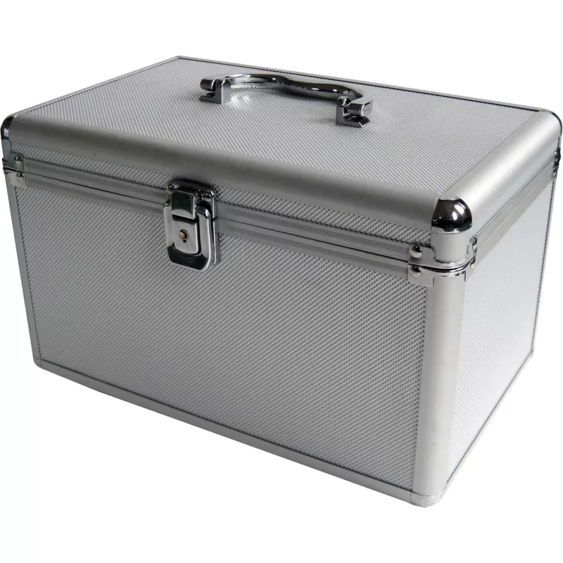 Θήκη MediaRange BOX75 για 200 δίσκους Ασημί