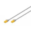 DIGITUS CAT 6A U/UTP λεπτό patch καλώδιο RJ-45 Cat6a 2m γκρι