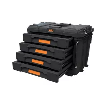 Εργαλειοθήκη KETER DIY ROC Pro Gear 4 Drawers Unit XL με 4 συρτάρια, τεχνοπολυμερές, 25 L
