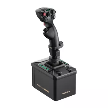 Flight-Ständer-Kit MOZA AB6 Flight Simulator – μαύρο ABS, κατασκευή αλουμινίου και ανθρακονημάτων, AC ρεύμα 110–220 V, μέγιστη ισχύς 72 W