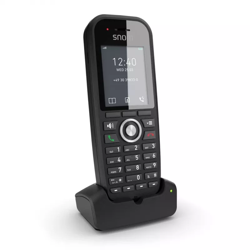 DECT τηλέφωνο Snom M30 IP DECT Handset ασύρματο χειρός μαύρο