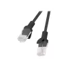 Καλώδιο δικτύου LANBERG PCU5-10CC-0200-BK RJ-45 Cat5e U/UTP 2 m Μαύρο