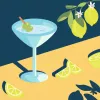 Σετ ζωγραφικής Ravensburger CreArt Mocktail Lemon – σετ ζωγραφικής με αριθμούς