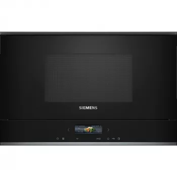 Siemens iQ700 BE732L1B1 Φούρνος μικροκυμάτων Μαύρο Συνδυαστικός φούρνος μικροκυμάτων Εντοιχιζόμενος 21 L 900 W