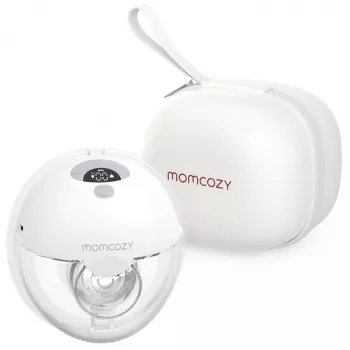 Αντλία θηλασμού Momcozy BP179-GR00BA-A 160 ml ηλεκτρονική μπαταρία τροφοδοτικό