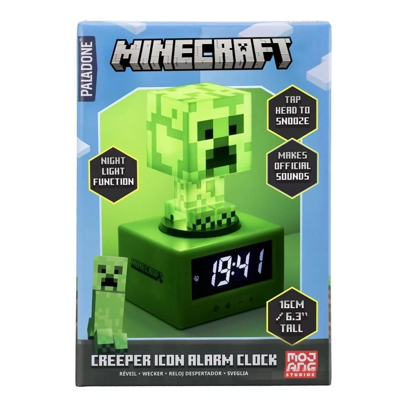 Paladone Minecraft Creeper Icon ξυπνητήρι