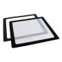 Φίλτρο σκόνης DEMCiflex DF0506 230 mm τετράγωνο, μαύρο, πλενόμενο πλέγμα, για ανεμιστήρα ή άνοιγμα εξαερισμού 230×230 mm