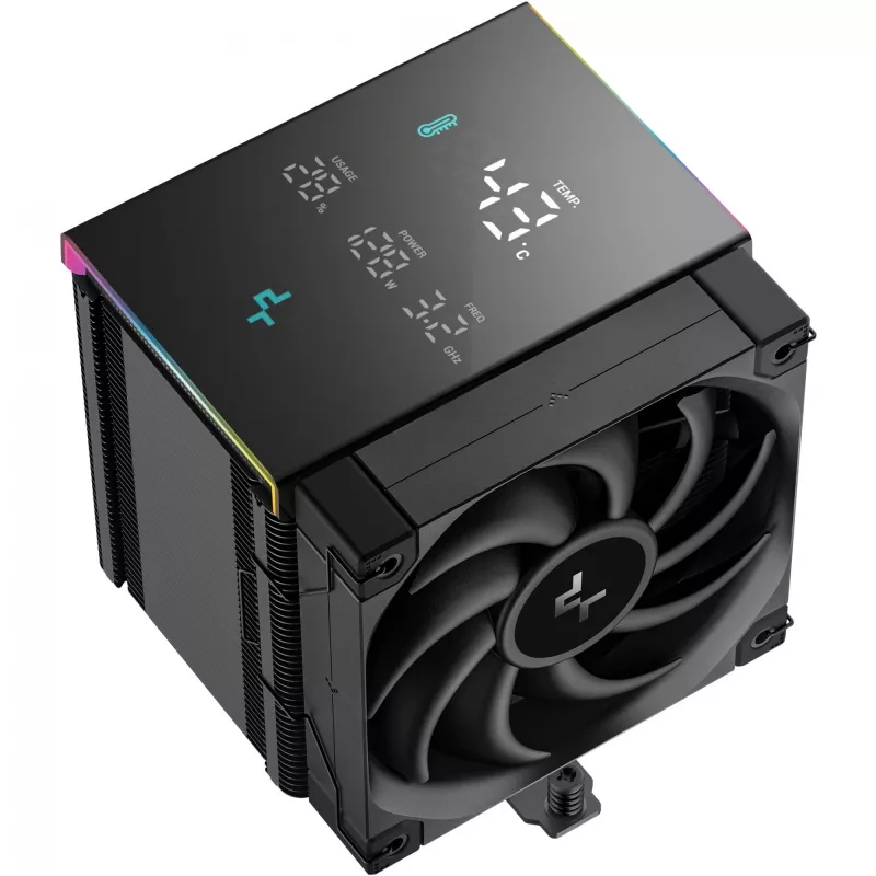 Αερόψυκτρα DeepCool AK500 Digital Pro 12 cm μαύρη ρουλεμάν Fluid-Dynamic