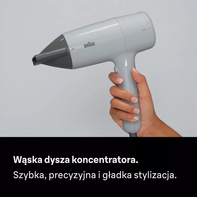 Πιστολάκι μαλλιών Braun BRHD211E 2200W με Ionic Technology
