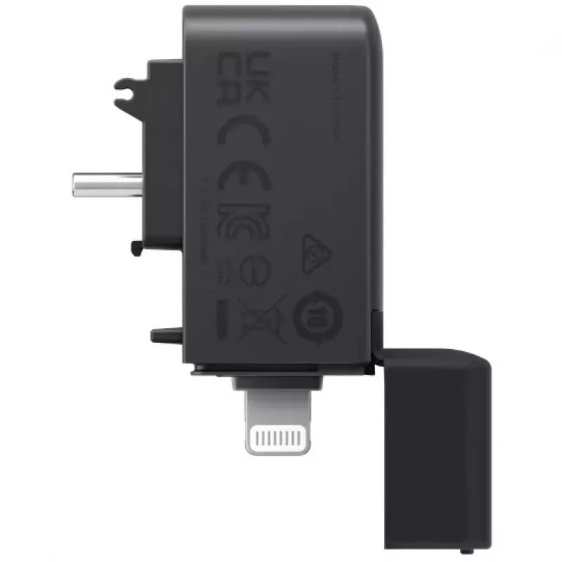 Αναγνώστης καρτών Insta360 X4 Quick Reader USB Type-C Lightning μαύρο
