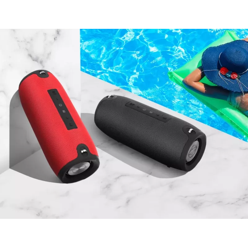 MANTA SPK15GO-BK φορητό ηχείο Bluetooth — 20 W, 3600 mAh, έως 8 h, μαύρο