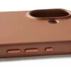 Mujjo Full Leather Case MagSafe θήκη για iPhone 17 καφέ