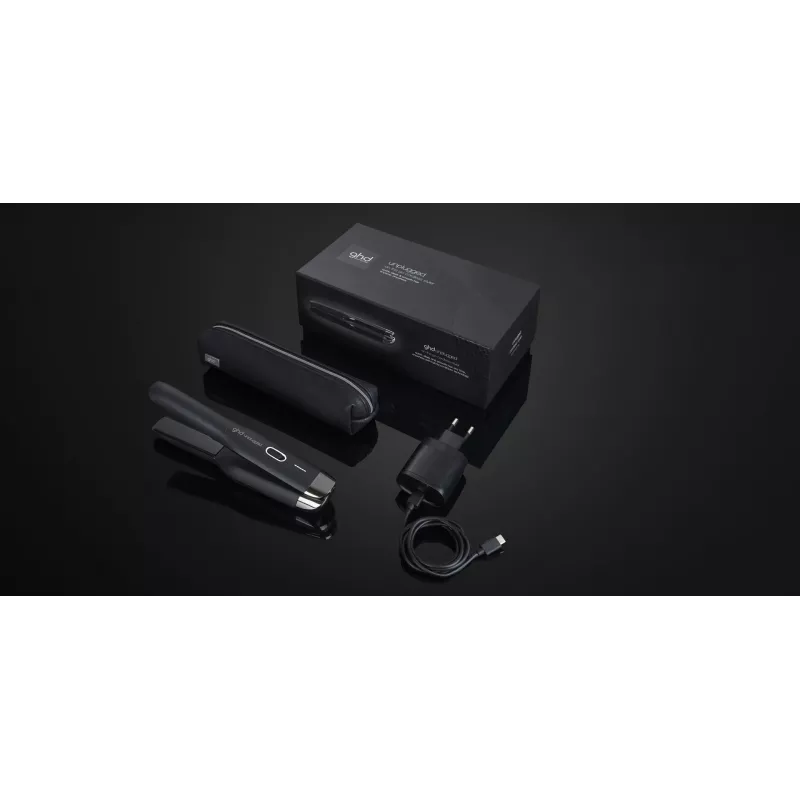 Ghd Unplugged Cordless Styler Σίδερο μαλλιών Μαύρο