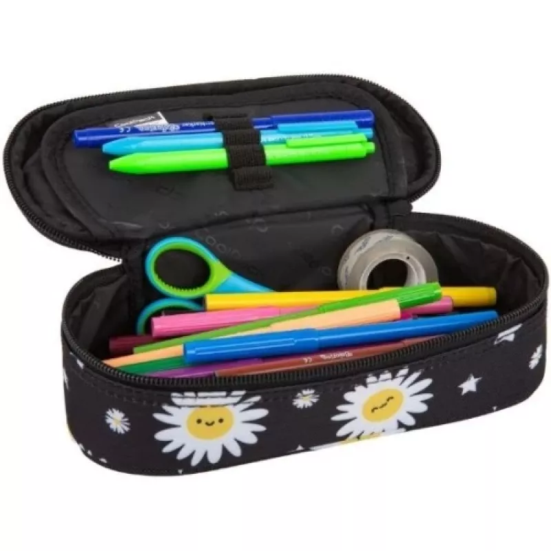 Κασετίνα μολυβιών CoolPack Campus DAISY μαύρο