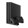 Βάση ψύξης White Shark PS4-19076 Cutman με 2 σταθμούς φόρτισης για χειριστήριο