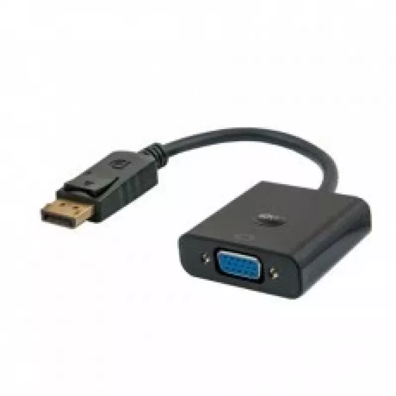 Προσαρμογέας καλωδίου βίντεο Savio CL-90 DisplayPort σε VGA 0,2 m Μαύρο
