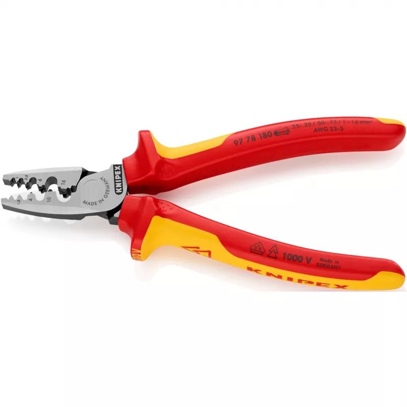 Πένσα πρέσας καλωδίων Knipex 97 78 180