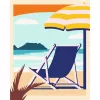 Σετ ζωγραφικής Ravensburger CreArt – Relax at the Beach (23897) σετ τέχνης