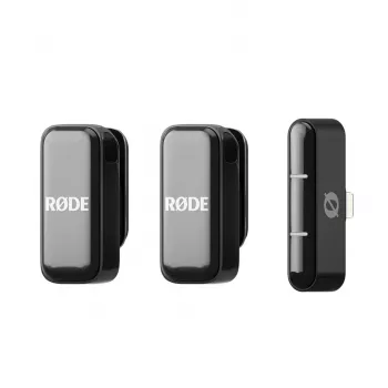 Ασύρματο σύστημα μικροφώνου Rode Wireless Micro Lightning — omnidirectional, 48 kHz, 24-Bit, 100 m εμβέλεια, 7 h μπαταρία